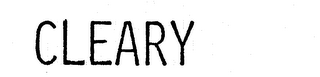 CLEARY logo