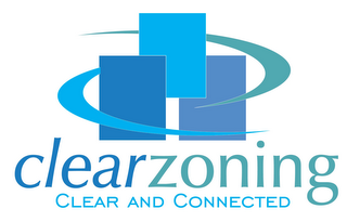 CLEARZONING CLEAR AND CONNECTED logo