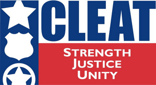 CLEAT STRENGTH JUSTICE UNITY logo