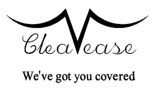 CLEAVEASE WE'VE GOT YOU COVERED logo