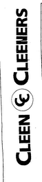 CLEEN CC CLEENERS logo