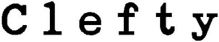 CLEFTY logo