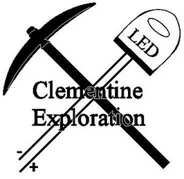 CLEMENTINE EXPLORATION LED + - logo