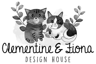 CLEMENTINE & FIONA DESIGN HOUSE logo