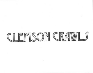 CLEMSON CRAWLS logo