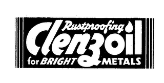 CLENZOIL RUSTPROOFING FOR BRIGHT METALS logo