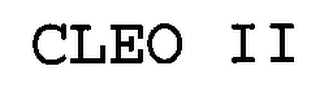 CLEO II logo