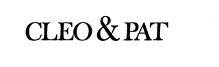 CLEO & PAT logo