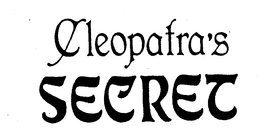 CLEOPATRA'S SECRET logo