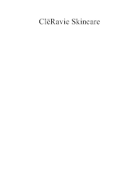CLERAVIE SKINCARE logo