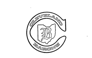CLEVELAND BARONS CB logo