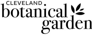 CLEVELAND BOTANICAL GARDEN logo