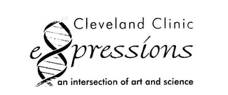 CLEVELAND CLINIC EXPRESSIONS AN INTERSECTION OF ART AND SCIENCE logo
