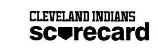 CLEVELAND INDIANS SCORECARD logo