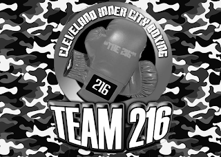 CLEVELAND INNER CITY BOXING "THE 216" 216 TEAM 216 logo