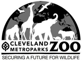 CLEVELAND METROPARKS ZOO SECURING A FUTURE FOR WILDLIFE logo