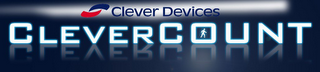 CLEVER DEVICES CLEVERCOUNT logo