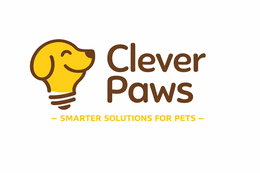 CLEVER PAWS - SMARTER SOLUTIONS FOR PETS - logo