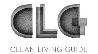 CLG CLEAN LIVING GUIDE logo