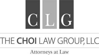 CLG THE CHOI LAW GROUP, LLC ATTORNEYS AT LAW logo