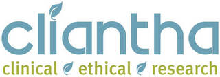 CLIANTHA CLINICAL ETHICAL RESEARCH logo