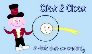 CLICK 2 CLOCK: 2 CLICK TIME ACCOUNTING logo
