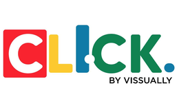 CLICK. BY VISSUALLY logo