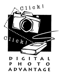 CLICK! CLICK! DIGITAL PHOTO ADVANTAGE logo