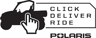 CLICK DELIVER RIDE POLARIS logo