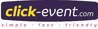 CLICK-EVENT.COM  SIMPLE · FAST · FRIENDLY logo