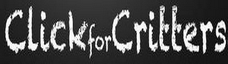 CLICK FOR CRITTERS logo