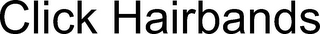 CLICK HAIRBANDS logo