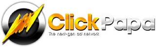 CLICK PAPA THE NEXT-GEN AD NETWORK logo