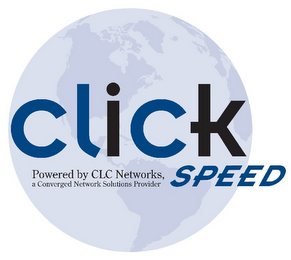 CLICK SPEED POWERED BY CLC NETWORKS, A CONVERGED NETWORK SOLUTIONS PROVIDER logo