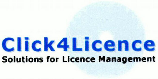 CLICK4LICENCE SOLUTIONS FOR LICENCE MANAGEMENT logo