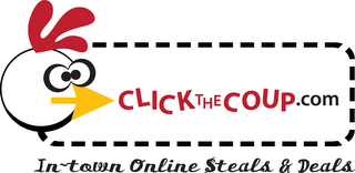 CLICKTHECOUP.COM IN-TOWN ONLINE STEALS & DEALS logo