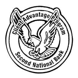 CLIENT ADVANTAGE PROGRAM SECOND NATIONAL BANK logo