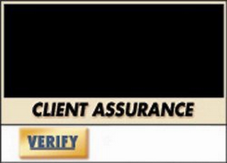 CLIENT ASSURANCE VERIFY logo