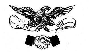 CLIENT ONE CORPORATION logo