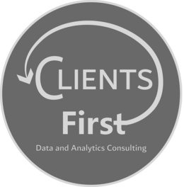 CLIENTS FIRST DATA AND ANALYTICS CONSULTING logo