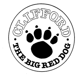 CLIFFORD THE BIG RED DOG logo