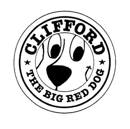 CLIFFORD THE BIG RED DOG logo