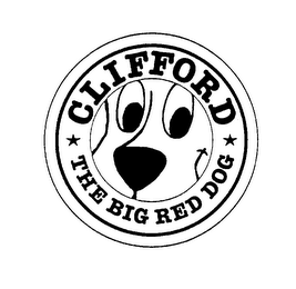 CLIFFORD THE BIG RED DOG logo