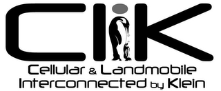 CLIK CELLULAR & LANDMOBILE INTERCONNECTED BY KLEIN logo
