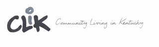 CLIK COMMUNITY LIVING IN KENTUCKY logo