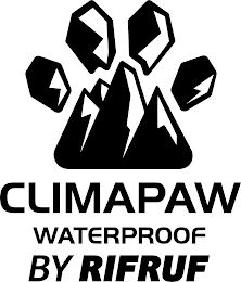 CLIMAPAW WATERPROOF BY RIFRUF logo
