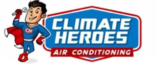 CLIMATE HEROES AIR CONDITIONING CH logo