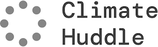 CLIMATE HUDDLE logo