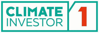 CLIMATE INVESTOR 1 logo