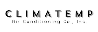 CLIMATEMP AIR CONDITIONING CO., INC. logo